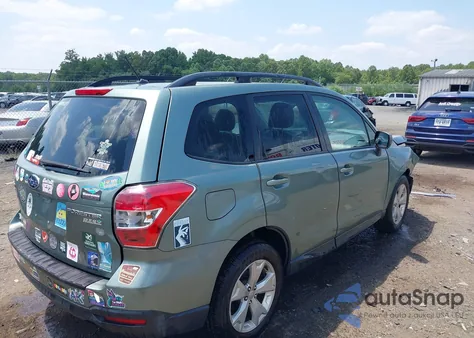 2015 Subaru Forester 2.5I Premium from USA, damaged, VIN JF2SJADC8FH830012